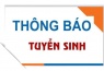 Thông báo Tuyển sinh liên thông Đại học hình thức đào tạo thường xuyên tại TP Hồ Chí Minh